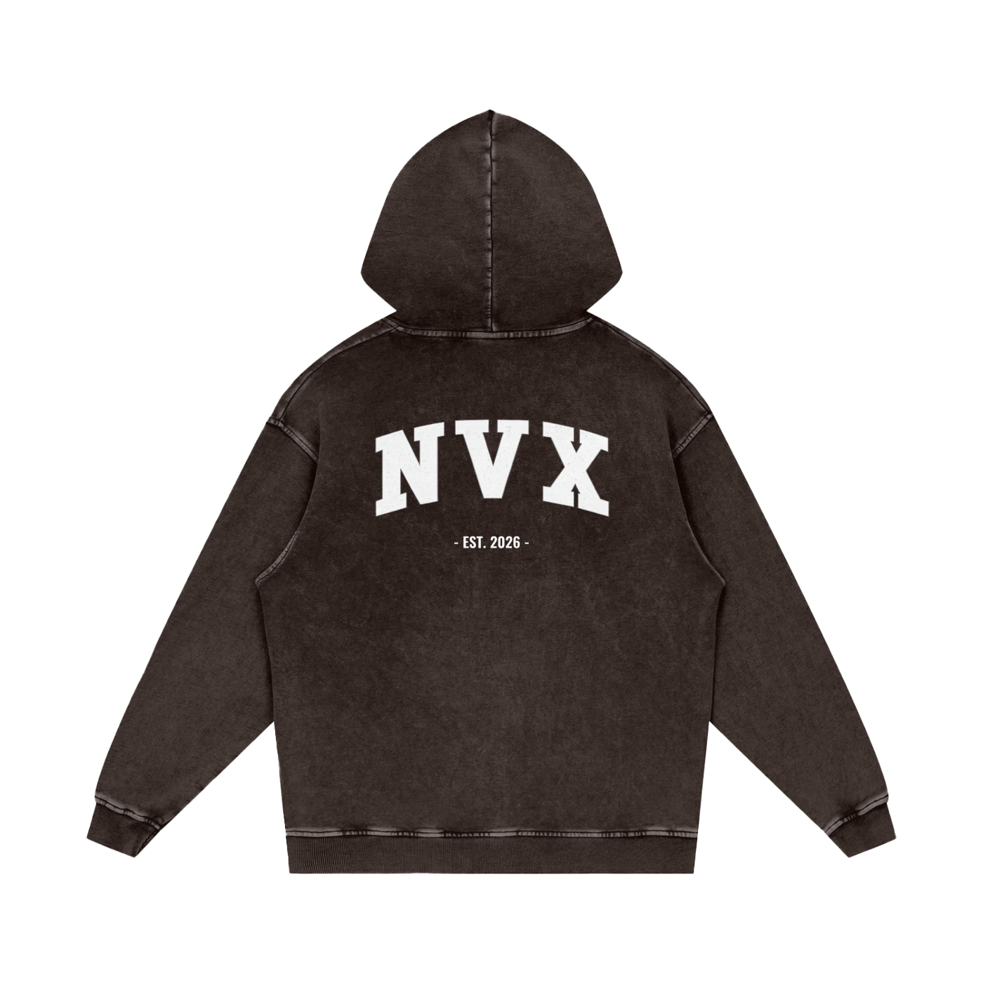 NVX Hoodie White Letters
