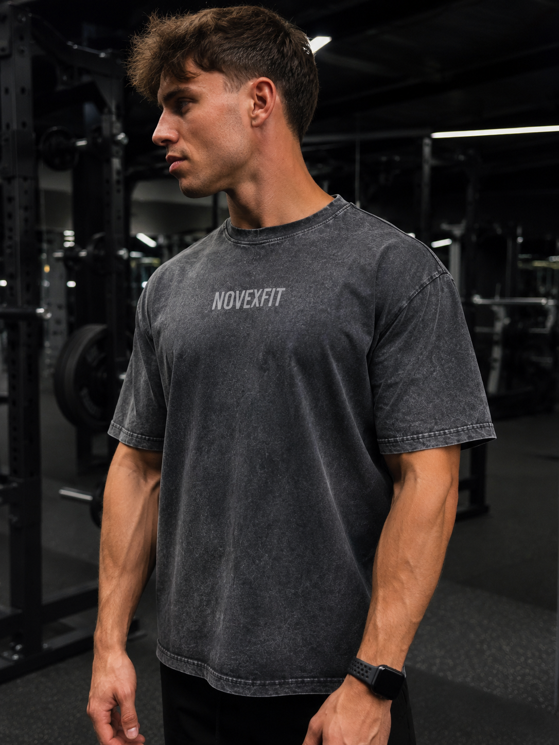NovexFit T-Shirt Acid Wash Style