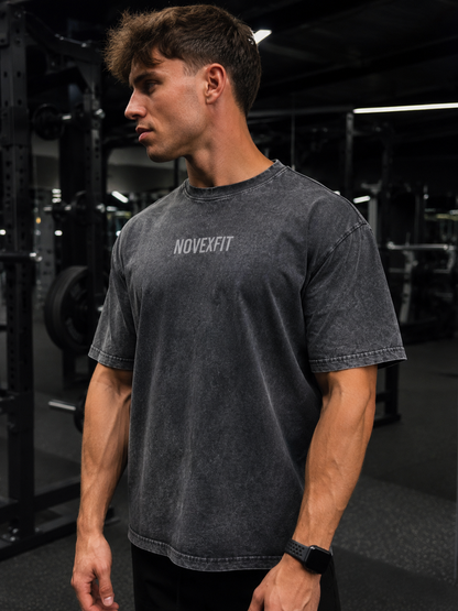 NovexFit T-Shirt Acid Wash Style