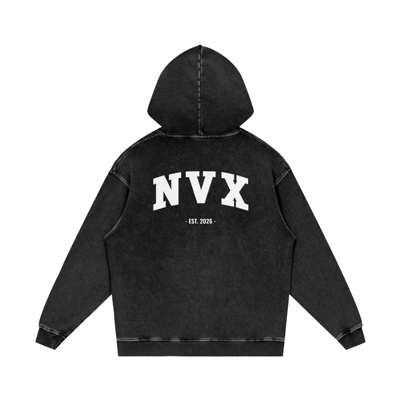NVX Hoodie White Letters