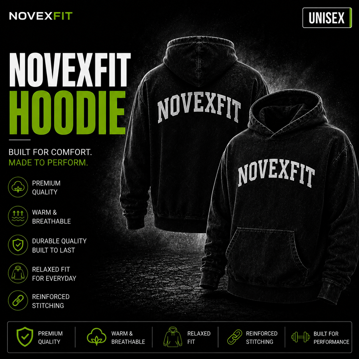 NovexFit Hoodie
