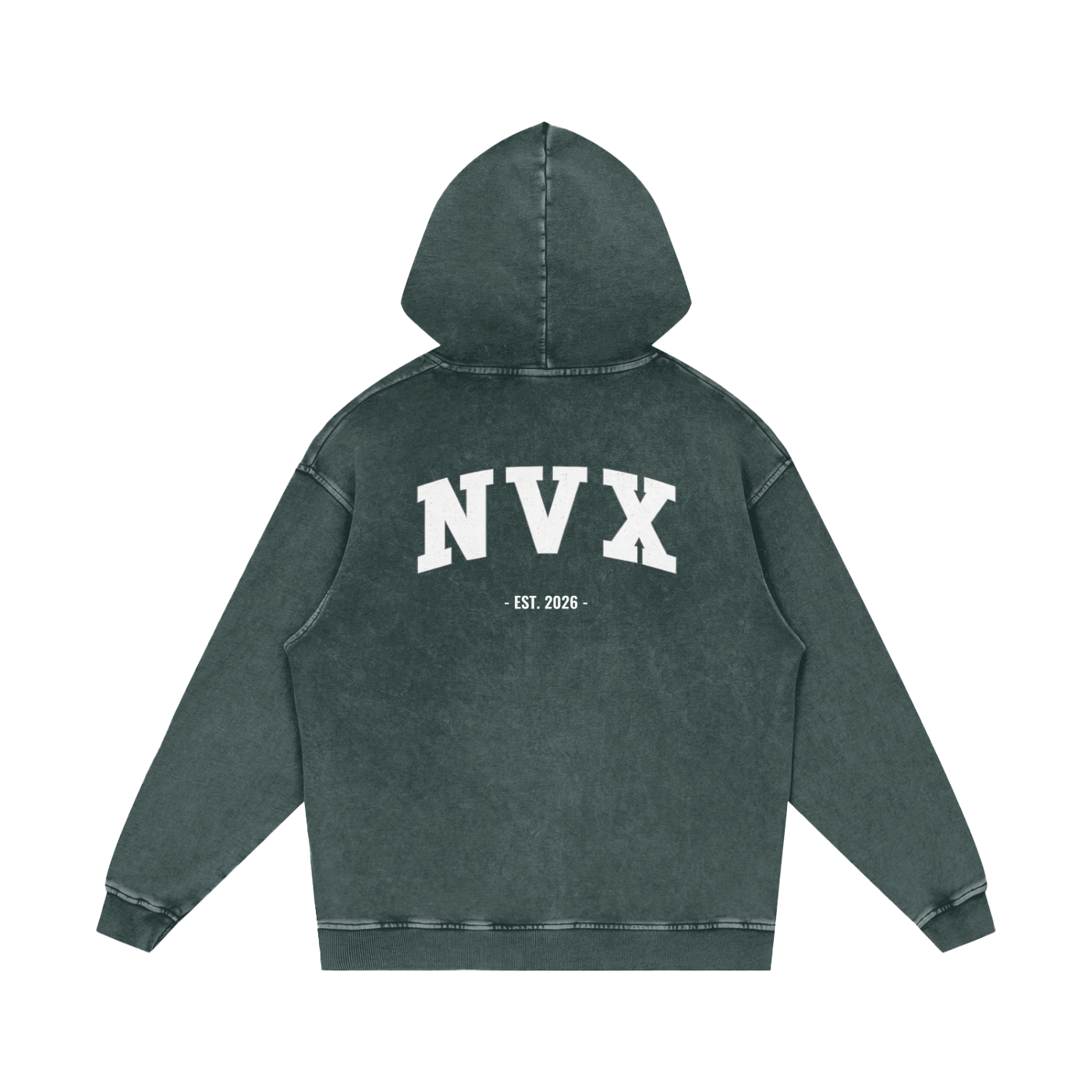 NVX Hoodie White Letters
