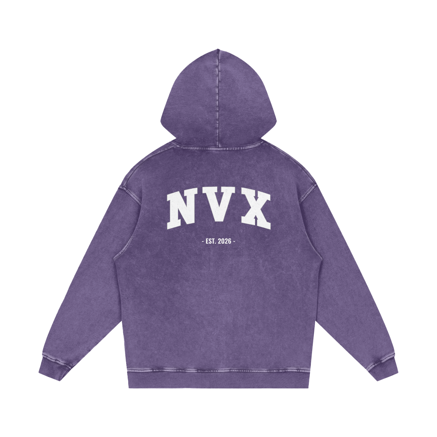 NVX Hoodie White Letters