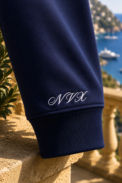 NVX Sweatshirt White Logo - Old Money Collection