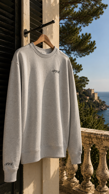NVX Sweatshirt Black Logo - Old Money Collection