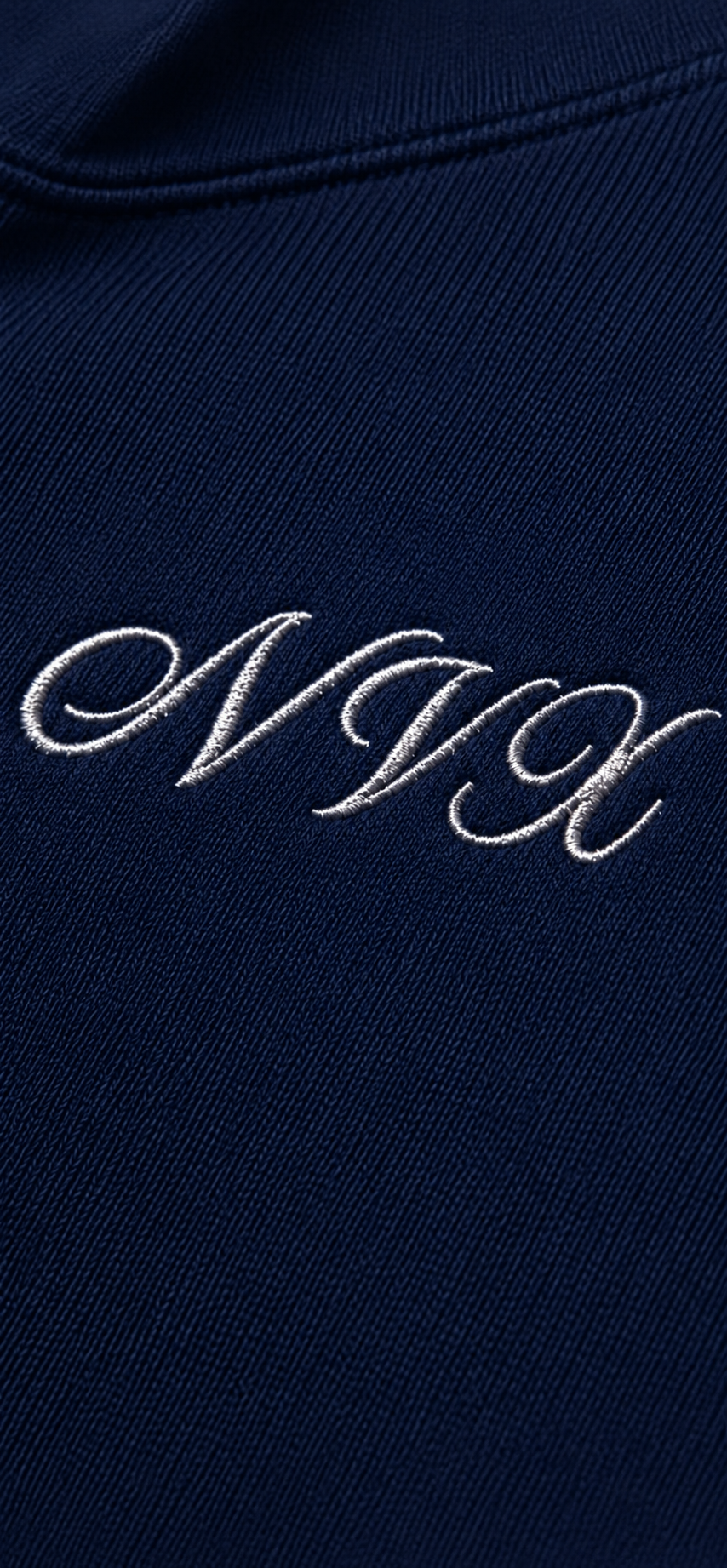 NVX Sweatshirt White Logo - Old Money Collection